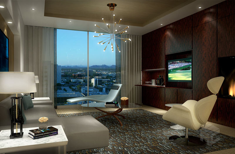 hotel interior rendering